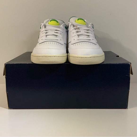🍏 [BRAND NEW] REEBOK CLUB C 85 PUMP GLEN GREEN MENS SHOES SIZE 8 SNEAKERS 🍏 - Picture 7 of 13